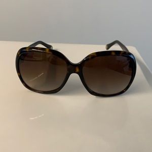 70mm Dolce & Gabbana Tortoise Oversized Sunglasses